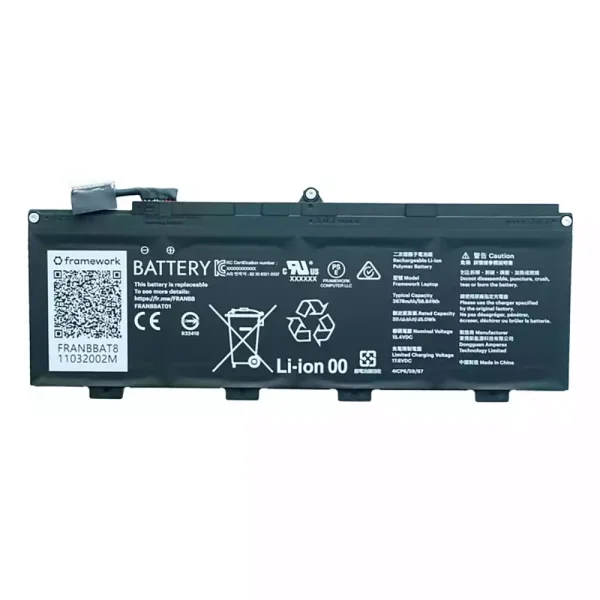Акумулятор для ноутбука FRANBBATO1 1126105R5 FRANBBATA Framework Laptop 13