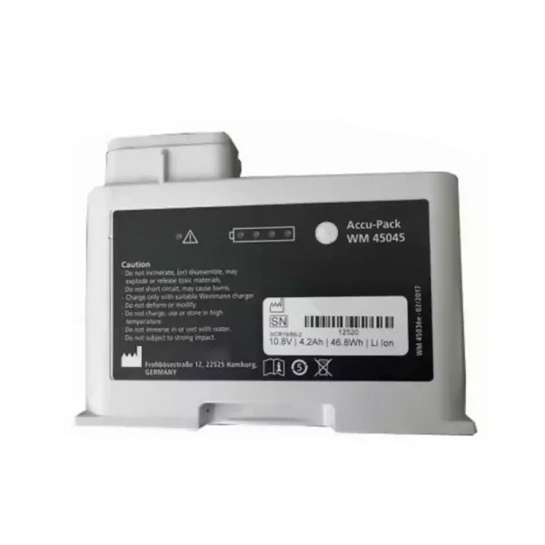 Запасний акумулятор для Weinmann WM45045 MEDUMAT Standard