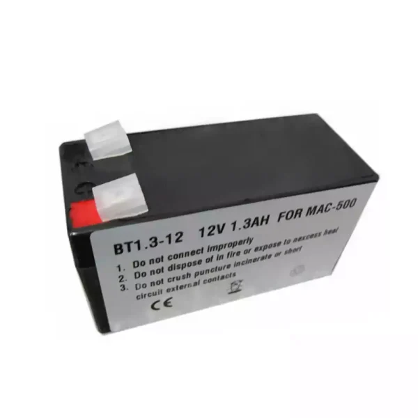 Запасний акумулятор для GE BT1.3-12,NP1.3-12,GE MAC-500,Marquette Mac 500