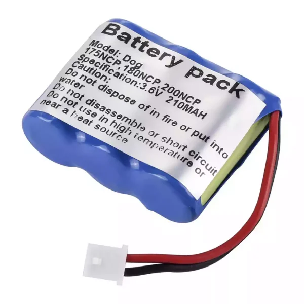 Запасний акумулятор для Dogtra 175NCP,180NCP,200NCP,202NCP,210NCP,22000NCP,EF-3000,YS-500 Collar,BP20R,35AAAH3BMX - Зображення 2