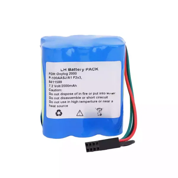 Запасний акумулятор для Oxylog 2000 P-100AASJ/A1 F2x3 8411599