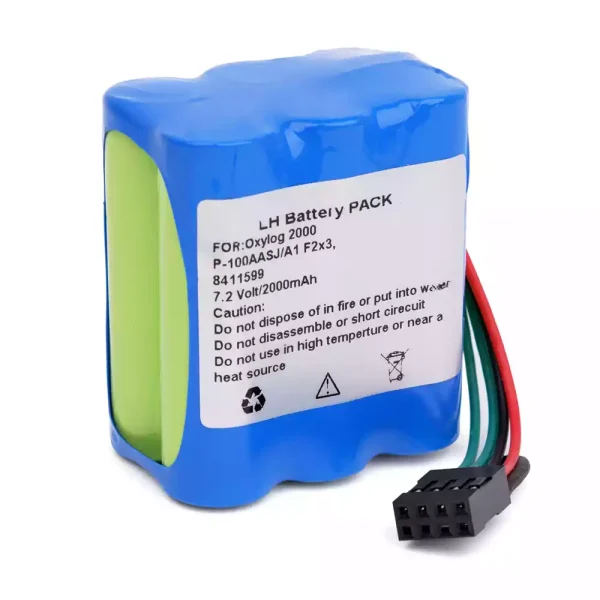 Запасний акумулятор для Oxylog 2000 P-100AASJ/A1 F2x3 8411599 - Зображення 2