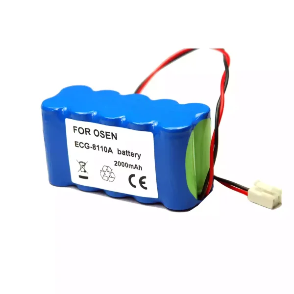 Запасний акумулятор для OSEN ECG-8110 ECG-8110A ECG-8130A - Зображення 2