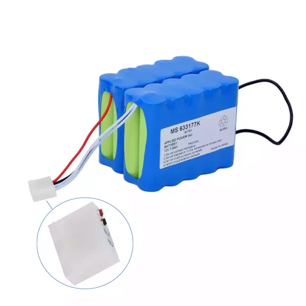 Запасний акумулятор для GE 10N-2P17650 MS 622177K 51731,MS633177C