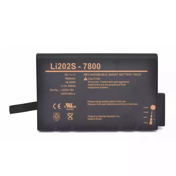 Запасний акумулятор для Spacelabs LI202S-7800,LI202S-78A,146-0127-00