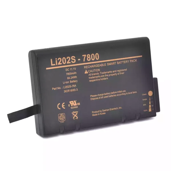 Запасний акумулятор для Spacelabs LI202S-7800,LI202S-78A,146-0127-00 - Зображення 2