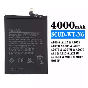 Акумулятор телефон SCUD-WT-N6 для Samsung A20s/A10s/A207/A107/A107F/A107M/A207F/A207M/A2070/A21/A215/A215U/A215U1/M01S/M017/M017F