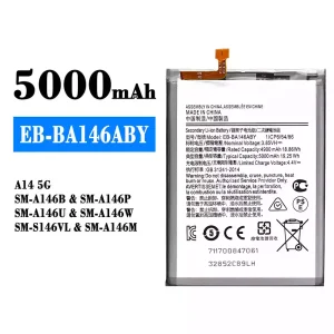 Акумулятор телефон EB-BA146ABY для Samsung A14 5G