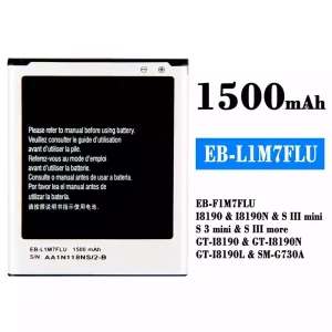 Акумулятор телефон EB-L1M7FLU EB-F1M7FLU для Samsung S3 mini