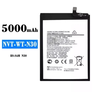 Акумулятор телефон NVT-WT-N30 для Samsung HS-SAM,N30