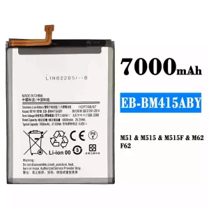 Акумулятор телефон EB-BM415ABY для Samsung M51,M62,F62