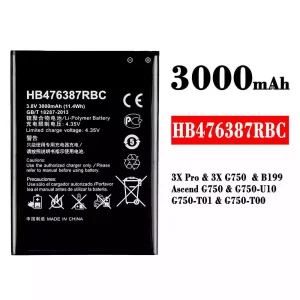 Акумулятор телефон HB476387RBC для HUAWEI 3X Pro