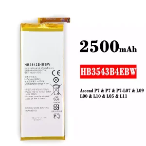 Акумулятор телефон HB3543B4EBW для HUAWEI P7