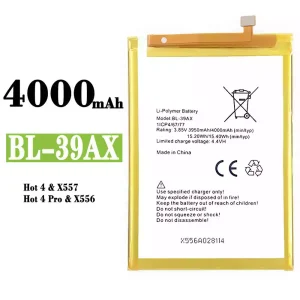 Акумулятор телефон BL-39AX для Infinix Hot 4 /Hot 4 Pro