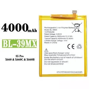 Акумулятор телефон BL-39MX для Infinix S5 Pro