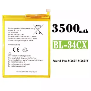 Акумулятор телефон BL-34CX для Infinix Smart 3 Plus