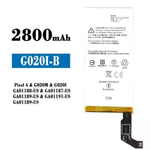 Акумулятор телефон G020I-B для Google Pixel 4