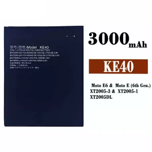 Акумулятор телефон KE40 для Motorola Moto E6 / Moto E (6th Gen)