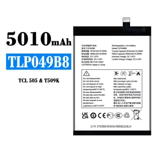 Акумулятор телефон TLP049B8 для Alcatel TCL 505/T509K