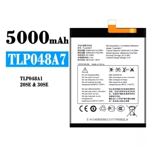 Акумулятор телефон TLP048A7 TLP048A1 для Alcatel 20SE/30SE