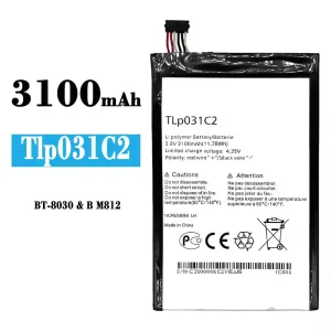 Акумулятор телефон TLP031C2 для Alcatel BT-8030/B M812