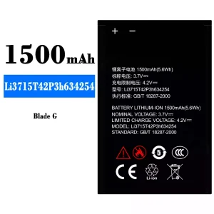 Акумулятор телефон Li3715T42P3h634254 для ZTE Blade G