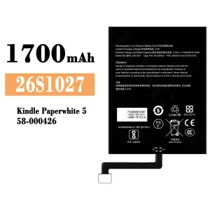 Акумулятор телефон 26S1027 для Amazon Kindle Paperwhite 5