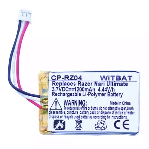 Aкумулятор для навушників Blackshark V2 Pro,Razer Kraken V3 Pro,Kraken BT Kitty Edition,Barracuda X Wireless,JBL Tune 3