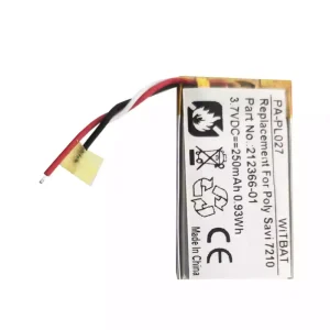 Aкумулятор для навушників Plantronics Savi 7210,Savi 7220,S7210T,S7220T