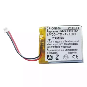 Aкумулятор для навушників Jabra Elite 85h,Jabra Elite 75t,Evolve2 85,PL661935V