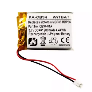 Aкумулятор для динаміка Motorola Sonic Play 100,MBP33,MBP36,CB94-01A