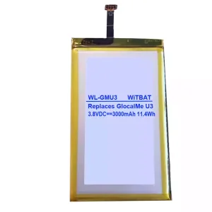 Оригінальний акумулятор GlocalMe GLMU19A02W,Yoshiatsu Cat U3