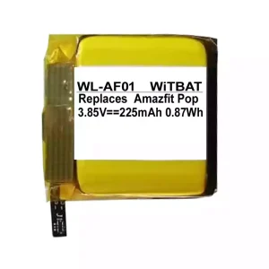 Оригінальний акумулятор Amazfit Pop A2009,PL3822222GH