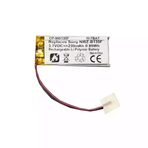 Оригінальний акумулятор SONY Walkman NWZ-B133F,NWZ-B135,NWZ-B142F,NWZ-152F,NWZ-B162F,NWZ-B172F,NWZ-B173F,NWZ-B183F