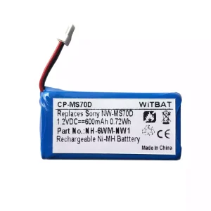 Оригінальний акумулятор SONY Walkman NW-MS70D,NW-MS90D,NH-6WM-NW1