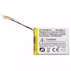 Оригінальний акумулятор SONY NW-ZX2,LIS1559HNPC